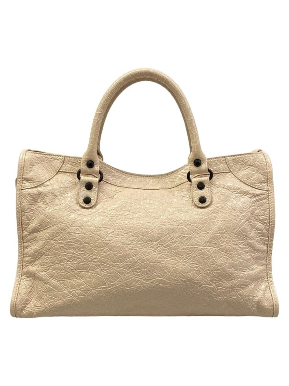Balenciaga Handbag le City Pink Beige Leather - Picture 3 of 15